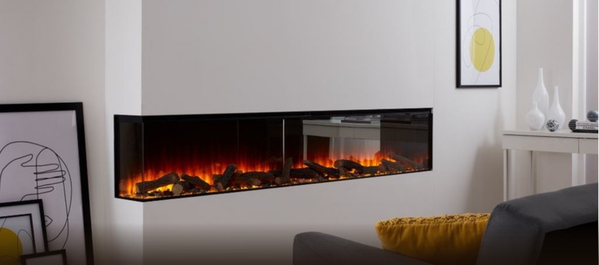 Cheminée électrique British Fires panoramique